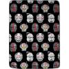 imageJay Franco Star Wars The Book of Boba Fett Blanket  Measures 62 x 90 inches  Fade Resistant Super Soft Fleece Bedding Official Star Wars ProductBlack  Bad Batch