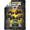 imageJay Franco Star Wars The Book of Boba Fett Blanket  Measures 62 x 90 inches  Fade Resistant Super Soft Fleece Bedding Official Star Wars ProductMulti  Monster Jam