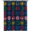imageJay Franco Star Wars The Mandalorian Blue Space 14 Piece Bathroom Set  Includes Shower Curtain 12 Hooks ampamp NonSlip Bath Rug  Easy Care Fabric Features Baby Yoda Grogu Official Star Wars ProductBlue  Avengers
