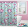 imageJay Franco Star Wars The Mandalorian Blue Space 14 Piece Bathroom Set  Includes Shower Curtain 12 Hooks ampamp NonSlip Bath Rug  Easy Care Fabric Features Baby Yoda Grogu Official Star Wars ProductTeal  Jojo Siwa