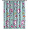 imageJay Franco Star Wars The Mandalorian Blue Space 14 Piece Bathroom Set  Includes Shower Curtain 12 Hooks ampamp NonSlip Bath Rug  Easy Care Fabric Features Baby Yoda Grogu Official Star Wars ProductTeal  Jojo Siwa