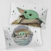 imageJay Franco Star Wars The Mandalorian Curious Child 1 Pack Pillowcase  DoubleSided Kids Super Soft Bedding  Features The Child Baby Yoda Grogu