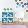 imageJay Franco Star Wars The Mandalorian Where I go 4 Pack Collapsible Cube Storage Bins  Kids Foldable Organizer with Handles Features Baby Yoda Grogu Official Star Wars Product