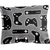 imageJay Franco Trend Collector Game On Glow in The Dark Twin Comforter ampamp Sham Set  Super Soft Kids Bedding Features Video Game Contollers  Fade Resistant MicrofiberGray  Game on