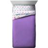imageJay franco StarWars The Mandalorian The Child 4 Piece Twin Bed SetIncludes Reversible ComforterampampSheet SetBedding Features Baby YodaSuper Soft Fade Resistant Microfiber Official StarWars ProductWhite  Unicorn Rainbow