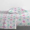 imageJay franco StarWars The Mandalorian The Child 4 Piece Twin Bed SetIncludes Reversible ComforterampampSheet SetBedding Features Baby YodaSuper Soft Fade Resistant Microfiber Official StarWars ProductWhite  Unicorn Rainbow
