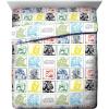 imageJay franco StarWars The Mandalorian The Child 4 Piece Twin Bed SetIncludes Reversible ComforterampampSheet SetBedding Features Baby YodaSuper Soft Fade Resistant Microfiber Official StarWars ProductMulti  Star Wars