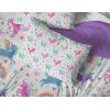 imageJay franco StarWars The Mandalorian The Child 4 Piece Twin Bed SetIncludes Reversible ComforterampampSheet SetBedding Features Baby YodaSuper Soft Fade Resistant Microfiber Official StarWars ProductWhite  Unicorn Rainbow
