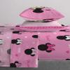 imageJay franco StarWars The Mandalorian The Child 4 Piece Twin Bed SetIncludes Reversible ComforterampampSheet SetBedding Features Baby YodaSuper Soft Fade Resistant Microfiber Official StarWars ProductPink  Minnie Mouse