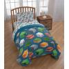 imageJay franco StarWars The Mandalorian The Child 4 Piece Twin Bed SetIncludes Reversible ComforterampampSheet SetBedding Features Baby YodaSuper Soft Fade Resistant Microfiber Official StarWars ProductBlue  Minecraft