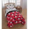 imageJay franco StarWars The Mandalorian The Child 4 Piece Twin Bed SetIncludes Reversible ComforterampampSheet SetBedding Features Baby YodaSuper Soft Fade Resistant Microfiber Official StarWars ProductRed  Mickey Mouse