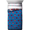 imageJay franco StarWars The Mandalorian The Child 4 Piece Twin Bed SetIncludes Reversible ComforterampampSheet SetBedding Features Baby YodaSuper Soft Fade Resistant Microfiber Official StarWars ProductBlue  Spiderman