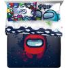imageJay franco StarWars The Mandalorian The Child 4 Piece Twin Bed SetIncludes Reversible ComforterampampSheet SetBedding Features Baby YodaSuper Soft Fade Resistant Microfiber Official StarWars ProductMulti  Among Us