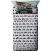 imageJay franco StarWars The Mandalorian The Child 4 Piece Twin Bed SetIncludes Reversible ComforterampampSheet SetBedding Features Baby YodaSuper Soft Fade Resistant Microfiber Official StarWars ProductGray  Monster Jam