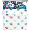 imageJay franco StarWars The Mandalorian The Child 4 Piece Twin Bed SetIncludes Reversible ComforterampampSheet SetBedding Features Baby YodaSuper Soft Fade Resistant Microfiber Official StarWars ProductMulti  Among Us