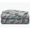 imageJay franco StarWars The Mandalorian The Child 4 Piece Twin Bed SetIncludes Reversible ComforterampampSheet SetBedding Features Baby YodaSuper Soft Fade Resistant Microfiber Official StarWars ProductBlue  Minecraft