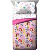 imageJay franco StarWars The Mandalorian The Child 4 Piece Twin Bed SetIncludes Reversible ComforterampampSheet SetBedding Features Baby YodaSuper Soft Fade Resistant Microfiber Official StarWars ProductPink  Princess