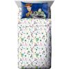 imageJay franco StarWars The Mandalorian The Child 4 Piece Twin Bed SetIncludes Reversible ComforterampampSheet SetBedding Features Baby YodaSuper Soft Fade Resistant Microfiber Official StarWars ProductBlue  Toy Story