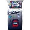 imageJay franco StarWars The Mandalorian The Child 4 Piece Twin Bed SetIncludes Reversible ComforterampampSheet SetBedding Features Baby YodaSuper Soft Fade Resistant Microfiber Official StarWars ProductMulti  Among Us