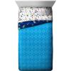 imageJay franco StarWars The Mandalorian The Child 4 Piece Twin Bed SetIncludes Reversible ComforterampampSheet SetBedding Features Baby YodaSuper Soft Fade Resistant Microfiber Official StarWars ProductBlue  Toy Story
