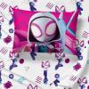 imageMarvel Spidey ampamp His Amazing Friends Ghost Spider Gwen Toddler Size Sheet Set  Super Soft Kids 3 Piece Bedding Set  Fade Resistant Microfiber SheetsWhite  Spidey  Friends