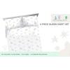imageSaturday Park Disney Lilo ampamp Stitch Watercolor Vibes Full Sheet Set  4 Piece 100 Organic Cotton Sheets  GOTS ampamp OekoTEX Certified Disney OfficialWhite  Ombre Butterflies