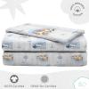 imageSaturday Park Disney Lilo ampamp Stitch Watercolor Vibes Full Sheet Set  4 Piece 100 Organic Cotton Sheets  GOTS ampamp OekoTEX Certified Disney OfficialBlue  Star Wars
