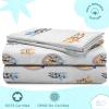 imageSaturday Park Disney Lilo ampamp Stitch Watercolor Vibes Full Sheet Set  4 Piece 100 Organic Cotton Sheets  GOTS ampamp OekoTEX Certified Disney OfficialWhite  Bluey