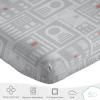 imageSaturday Park Disney Lilo ampamp Stitch Watercolor Vibes Full Sheet Set  4 Piece 100 Organic Cotton Sheets  GOTS ampamp OekoTEX Certified Disney OfficialGrey  Star Wars