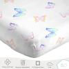 imageSaturday Park Disney Lilo ampamp Stitch Watercolor Vibes Full Sheet Set  4 Piece 100 Organic Cotton Sheets  GOTS ampamp OekoTEX Certified Disney OfficialWhite  Ombre Butterflies