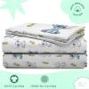 imageSaturday Park Disney Lilo ampamp Stitch Watercolor Vibes Full Sheet Set  4 Piece 100 Organic Cotton Sheets  GOTS ampamp OekoTEX Certified Disney OfficialBlue  Lilo  Stitch