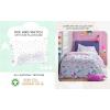 imageSaturday Park Disney Lilo ampamp Stitch Watercolor Vibes Full Sheet Set  4 Piece 100 Organic Cotton Sheets  GOTS ampamp OekoTEX Certified Disney OfficialWhite  Ombre Butterflies