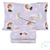 imageSaturday Park Disney Lilo ampamp Stitch Watercolor Vibes Full Sheet Set  4 Piece 100 Organic Cotton Sheets  GOTS ampamp OekoTEX Certified Disney OfficialPurple  Frozen