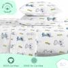 imageSaturday Park Minecraft Iconic Full Bed Set  7 Piece 100 Organic Cotton Bedding Features Creeper Alex ampamp Steve  GOTS ampamp OekoTEX Certified Minecraft OfficialBlue  Lilo  Stitch