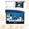 imageSaturday Park Minecraft Iconic Full Bed Set  7 Piece 100 Organic Cotton Bedding Features Creeper Alex ampamp Steve  GOTS ampamp OekoTEX Certified Minecraft OfficialBlue  Harry Potter