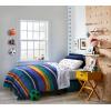 imageSaturday Park Minecraft Iconic Full Bed Set  7 Piece 100 Organic Cotton Bedding Features Creeper Alex ampamp Steve  GOTS ampamp OekoTEX Certified Minecraft OfficialMulti  Stripes  Sports