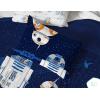imageSaturday Park Minecraft Iconic Full Bed Set  7 Piece 100 Organic Cotton Bedding Features Creeper Alex ampamp Steve  GOTS ampamp OekoTEX Certified Minecraft OfficialBlue  Star Wars