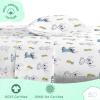 imageSaturday Park Minecraft Iconic Full Bed Set  7 Piece 100 Organic Cotton Bedding Features Creeper Alex ampamp Steve  GOTS ampamp OekoTEX Certified Minecraft OfficialBlue  Lilo  Stitch