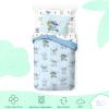 imageSaturday Park Minecraft Iconic Full Bed Set  7 Piece 100 Organic Cotton Bedding Features Creeper Alex ampamp Steve  GOTS ampamp OekoTEX Certified Minecraft OfficialBlue  Lilo  Stitch