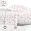 imageSaturday Park Minecraft Iconic Full Bed Set  7 Piece 100 Organic Cotton Bedding Features Creeper Alex ampamp Steve  GOTS ampamp OekoTEX Certified Minecraft OfficialPink  Floral
