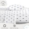 imageSaturday Park Minecraft Iconic Full Bed Set  7 Piece 100 Organic Cotton Bedding Features Creeper Alex ampamp Steve  GOTS ampamp OekoTEX Certified Minecraft OfficialBlue  Outer Space