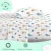 imageSaturday Park Minecraft Iconic Full Bed Set  7 Piece 100 Organic Cotton Bedding Features Creeper Alex ampamp Steve  GOTS ampamp OekoTEX Certified Minecraft OfficialMulti  Sesame Street