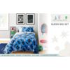 imageSaturday Park Minecraft Iconic Full Bed Set  7 Piece 100 Organic Cotton Bedding Features Creeper Alex ampamp Steve  GOTS ampamp OekoTEX Certified Minecraft OfficialBlue  Gamer