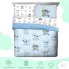imageSaturday Park Minecraft Iconic Full Bed Set  7 Piece 100 Organic Cotton Bedding Features Creeper Alex ampamp Steve  GOTS ampamp OekoTEX Certified Minecraft OfficialBlue  Lilo  Stitch