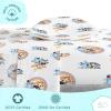 imageSaturday Park Minecraft Iconic Full Bed Set  7 Piece 100 Organic Cotton Bedding Features Creeper Alex ampamp Steve  GOTS ampamp OekoTEX Certified Minecraft OfficialBlue  Bluey