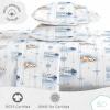 imageSaturday Park Minecraft Iconic Full Bed Set  7 Piece 100 Organic Cotton Bedding Features Creeper Alex ampamp Steve  GOTS ampamp OekoTEX Certified Minecraft OfficialBlue  Star Wars