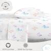 imageSaturday Park Minecraft Iconic Full Bed Set  7 Piece 100 Organic Cotton Bedding Features Creeper Alex ampamp Steve  GOTS ampamp OekoTEX Certified Minecraft OfficialMulti  Ombre Butterflies