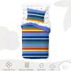 imageSaturday Park Minecraft Iconic Full Bed Set  7 Piece 100 Organic Cotton Bedding Features Creeper Alex ampamp Steve  GOTS ampamp OekoTEX Certified Minecraft OfficialMulti  Stripes  Sports