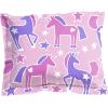 imageTrend Collector Unicorn Glow in The Dark Twin Comforter ampamp Sham Set  Super Soft Kids Bedding  Fade Resistant MicrofiberPink