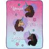 imageUnique Divine Magical Blanket  Measures 62 x 90 inches Kids Bedding  Fade Resistant Super Soft Fleece Official Product